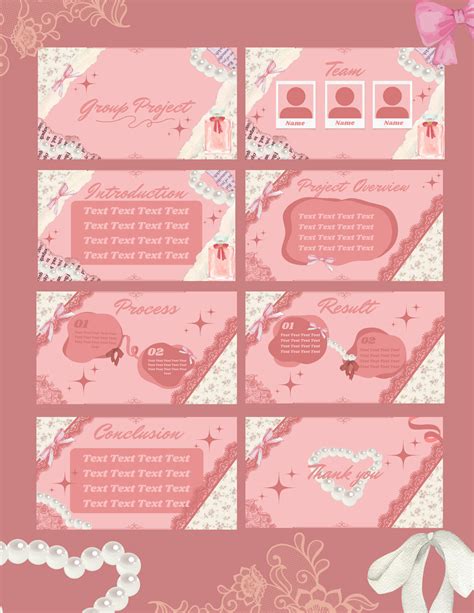Sophisticated Pink PowerPoint Template | Powerpoint slide designs ...