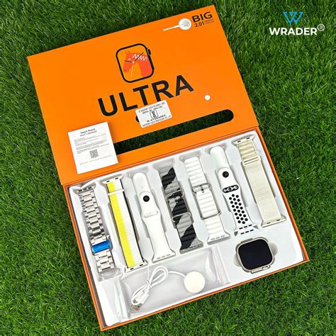 Wrader New Edition 7 in 1 Ultra Combo Smartwatch with Touchscreen ...