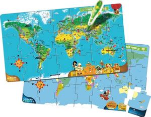 LeapFrog Interactive World Map Puzzle Price in India - Buy LeapFrog ...