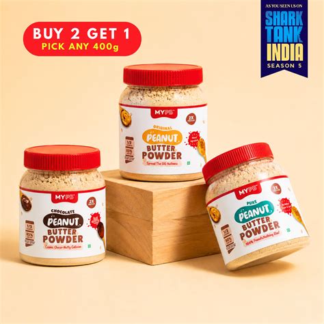 MYPB - India's First Peanut Butter Powder Brand