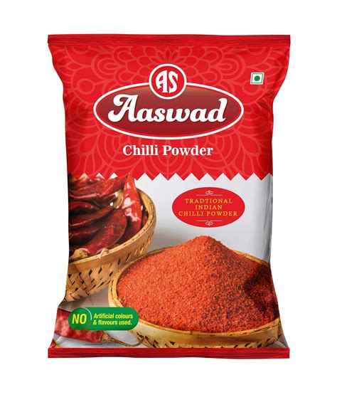 AS Brand AASWAD CHILLI POWDER – 500gms|guntur chilli powder|tikha ...
