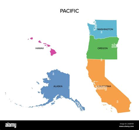 Pacific Region States And Capitals