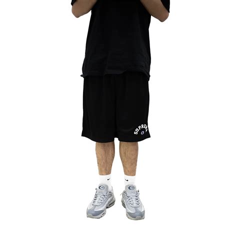 Supreme x Champion Mesh Shorts Black (SS24) – STEALPLUG KL