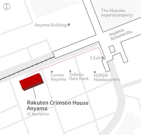 Rakuten Crimson House Aoyama Office Location | Rakuten Group, Inc.