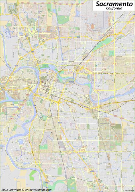 Sacramento Map | California, U.S. | Discover Sacramento with Detailed Maps