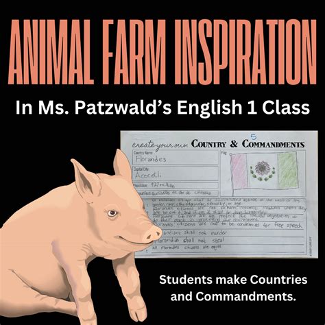 Animal Farm Inspiration in English 1 - The Plume