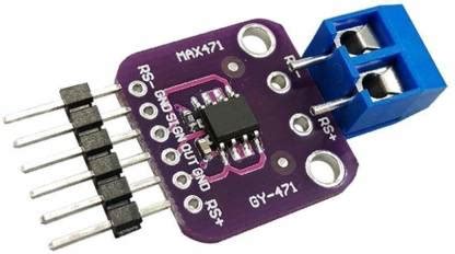 REES52 GY-471 3A Range Current Sensor Module Professional MAX471 Module ...