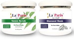 La'Paris Neem Scrub 450gm and Diamond Mask 450gm Price in India - Buy ...