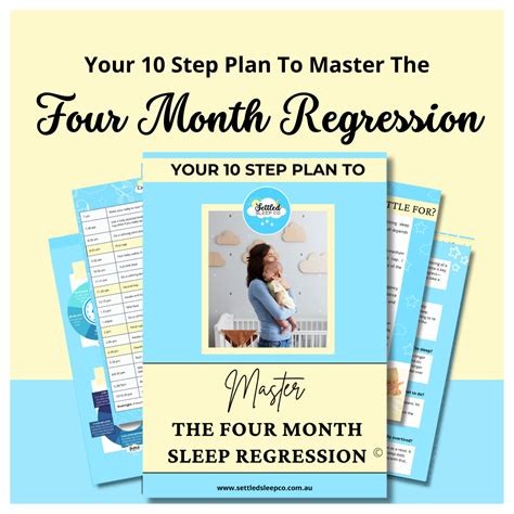 10 Step Plan to Master The Four Month Sleep Regression Guide