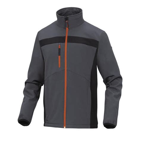 DELTA PLUS PANOPLY LULEA 2 ERKEK GRI TURUNCU SOFTSHELL CEKET HAFIF ...