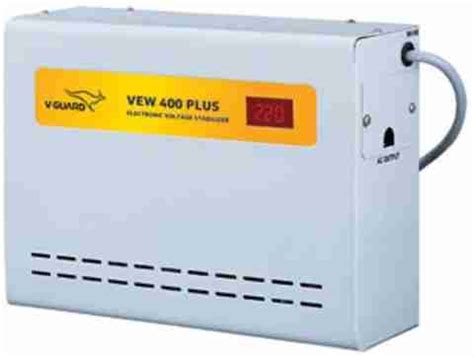 V-Guard VEW 400 Plus For Ac upto 1.5 Ton (90V-300V) Voltage Stabilizer ...