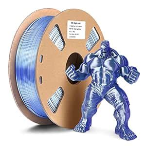 FRYFEVI 3D Printer Filament, Magic PLA Silk Filament Two-Color Co ...