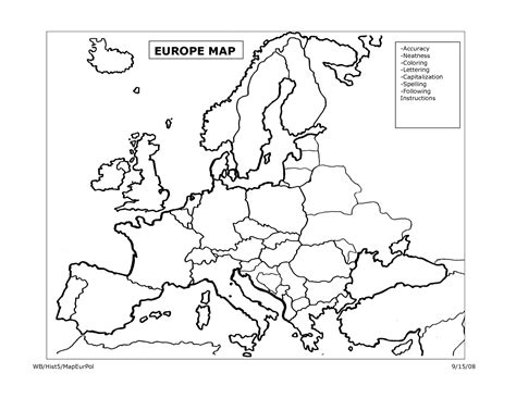 Printable Europe Map Blank, Web get choose blankly european map with labels now for teaching ...