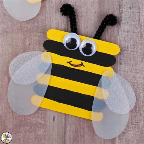 The Best Bee Crafts for Kids - Happy Toddler Playtime