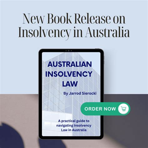 Australian Insolvency Law Book - Jarrod Sierocki