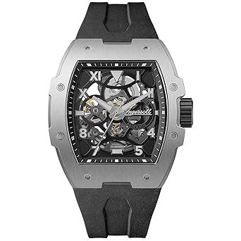 Buy Ingersoll The Play Mens 45mm Automatic Watch with Skeleton Dial and ...