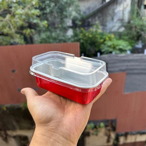 Rectangle Foil Bakeable Container (10pc) – Arife.Aesthetics
