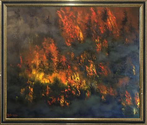 Forest Fire – Jyoti Art World | Artist of Light