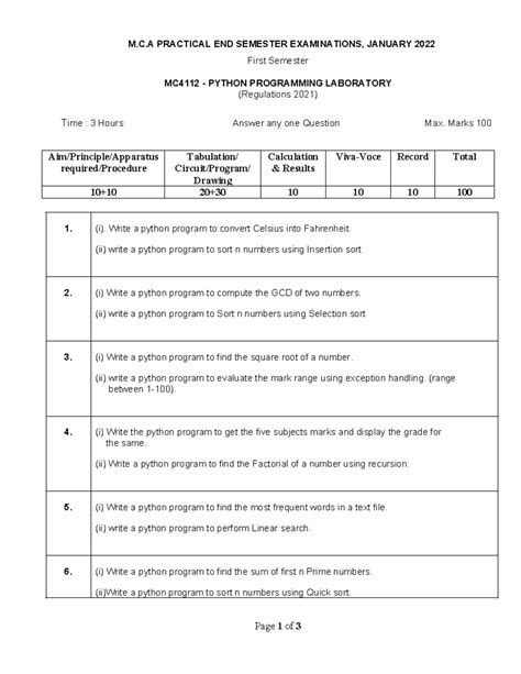 MC4112-SET3 - PYTHON QUESTIONS - M.C PRACTICAL END SEMESTER ...