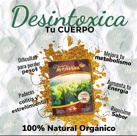 Té Divina Original 6 Sobres – Detox Completo de 6 Semanas – Vida Divina ...