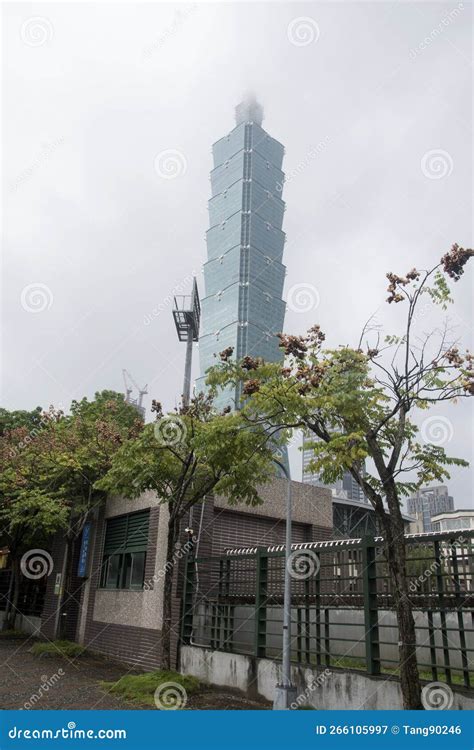 View of Xinyi Area in Taipei, Taiwan Editorial Photography - Image of view, city: 266105997