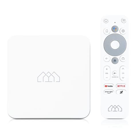 FitSpark MyTV 4K Google TV Box with Google Assistant Android 12