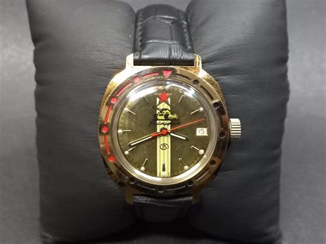 Soviet Vintage Watch Vostok Komandirskie Tank (commander),waterproof ...