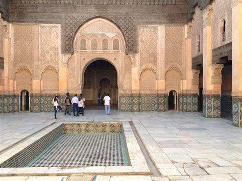 Marrakesch: Die ehemalige Koranschule Medersa Ben Youssef. Foto © Welz ...
