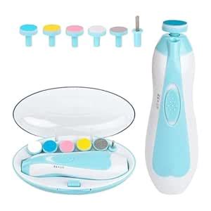Amazon.in: Buy SIMESTICH Electric Baby Nail Trimmer 6 In 1 Nail File ...