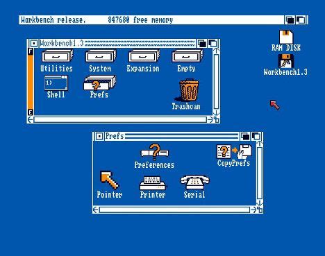 Commodore Amiga Workbench Versionen – Homepage von IchoTolot72