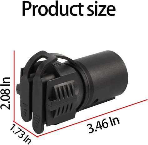 Buy Trailer Plug Adapters, 7 Pin to 4 and 5 Flat Blade Trailer ...
