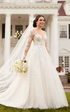 Wedding Gown by Beaded A Line Wedding Dress With All Sparkle Wedding Gown