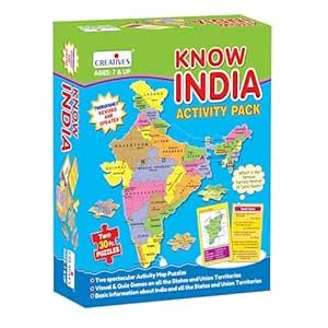 Creative Educational Aids P. Ltd. Wildlife Educational Games & Puzzle ...