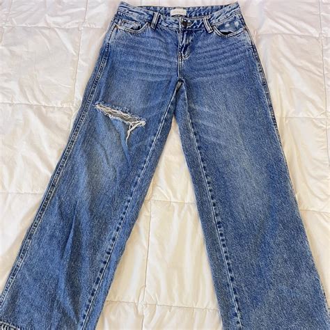 Pacsun low rise baggy jean • - Great condition -... - Depop