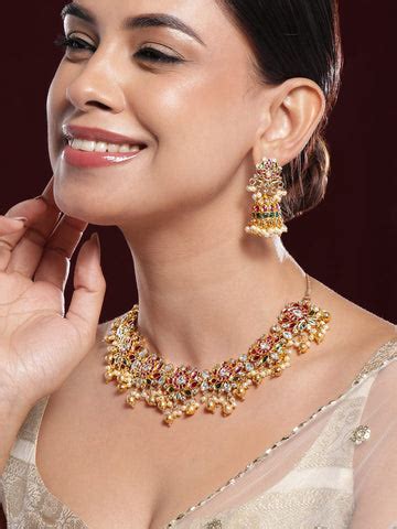 Buy Necklace Set Online | Shop Stunning Necklace Sets Online at Rubans ...