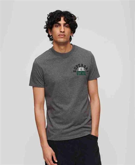 EMBROIDERED SUPERSTATE ATHLETIC LOGO T-SHIRT