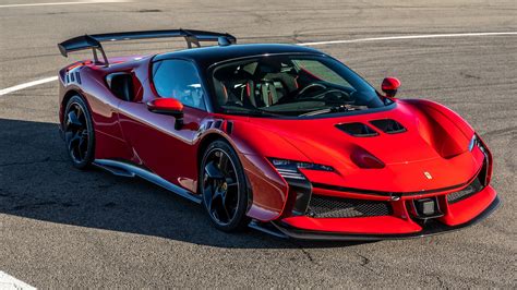 Red Ferrari SF90 XX Stradale 2023 car 4K 5K HD Cars Wallpapers | HD ...
