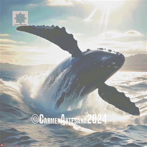 BALLENA AZUL, BLUE WHALE, Gráfico para punto de cr - Artesanum