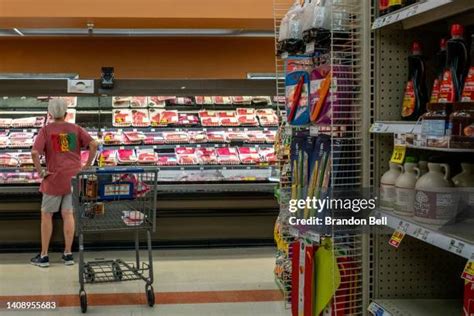 Customers shop at Kroger on January 22, 2026 in Little Rock, Arkansas.