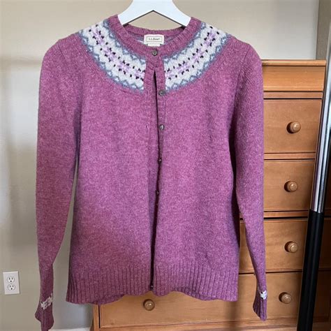 LL bean cardigan - Depop