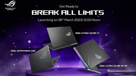 Asus rolls out offers on ROG Strix Scar, Zephyrus M16, Zephyrus Duo 16 ...