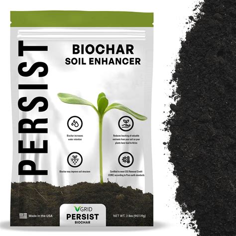 Persist Biochar 2 lbs Bag (3 qt) - Persist