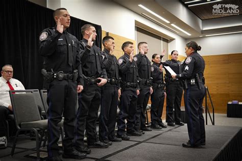 Midland Police Academy celebrates graduation of seven officers