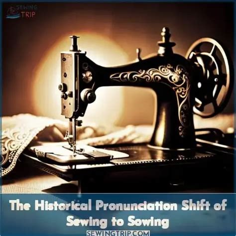 The Past Tense Evolution of Sew into Sow
