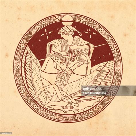Eos Roman Aurora Goddess Of The Dawn With Chariot High-Res Vector ...