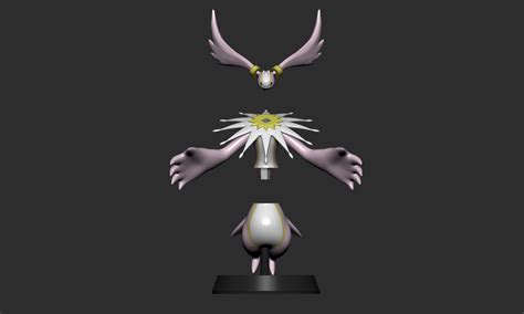 STL file Digimon - Cherubimon 🐉・3D print design to download・Cults