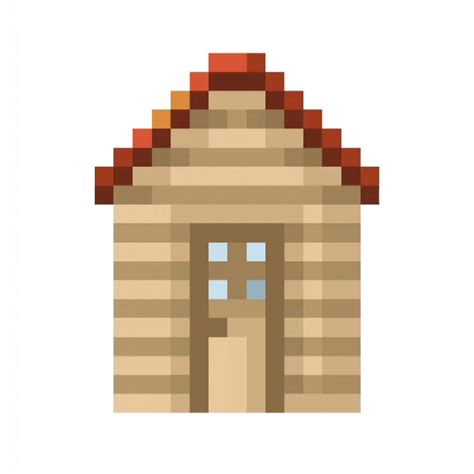 Pixel Art Barn