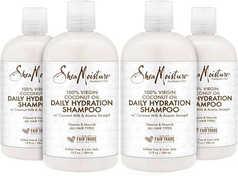 Amazon.com : SheaMoisture Shea Shampoo, Sulfate Free - Raw Shea Butter ...