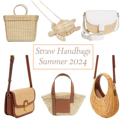 Straw handbags summer 2024 – Bay Area Fashionista