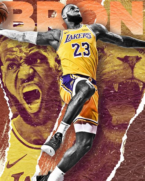 Lebron James Poster :: Behance